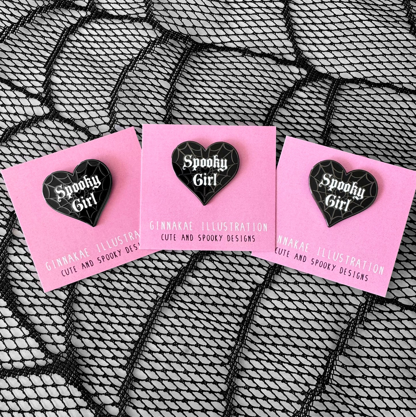 NEW! Spooky Girl Pin