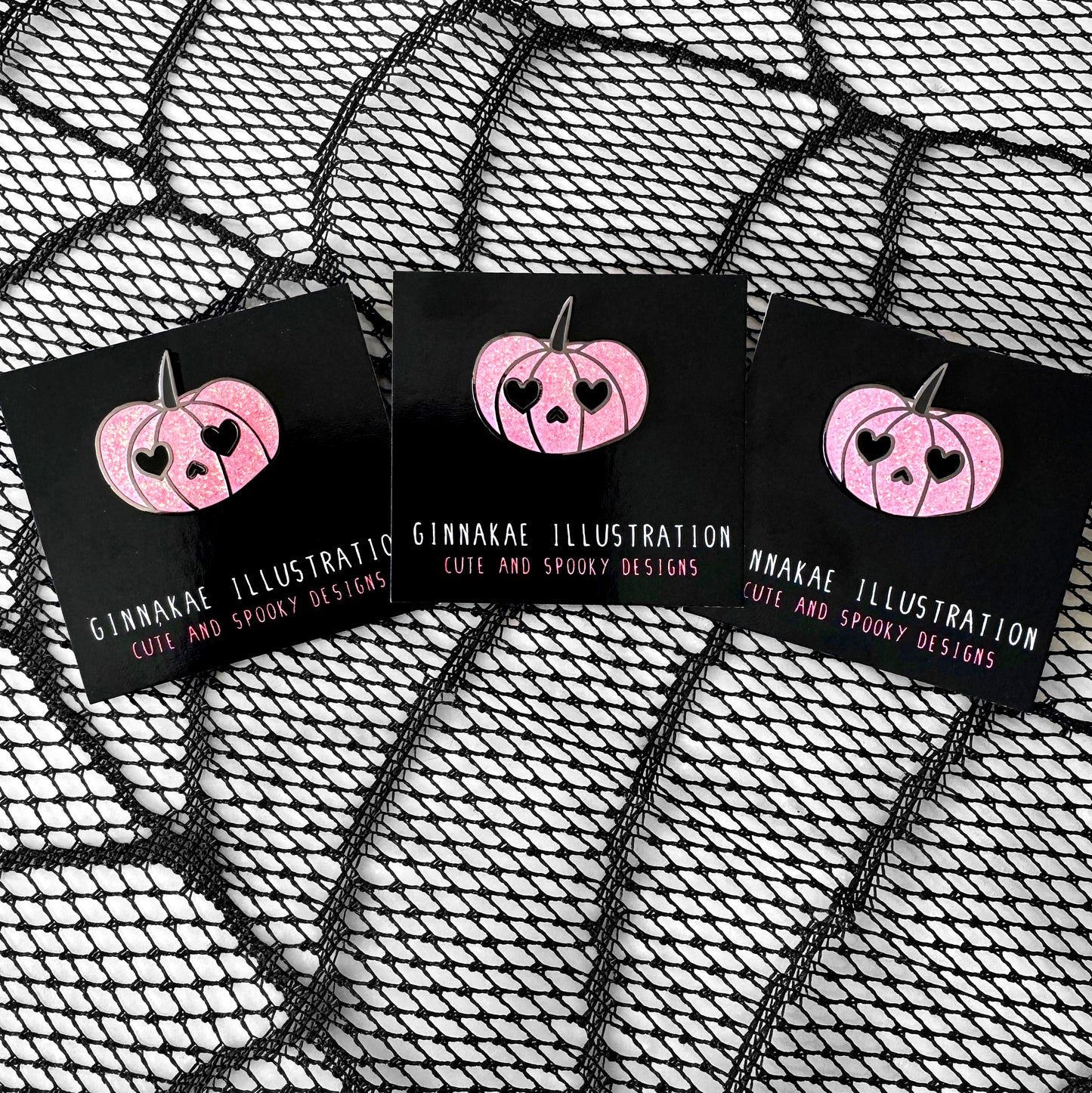 Pink Pumpkin Pin