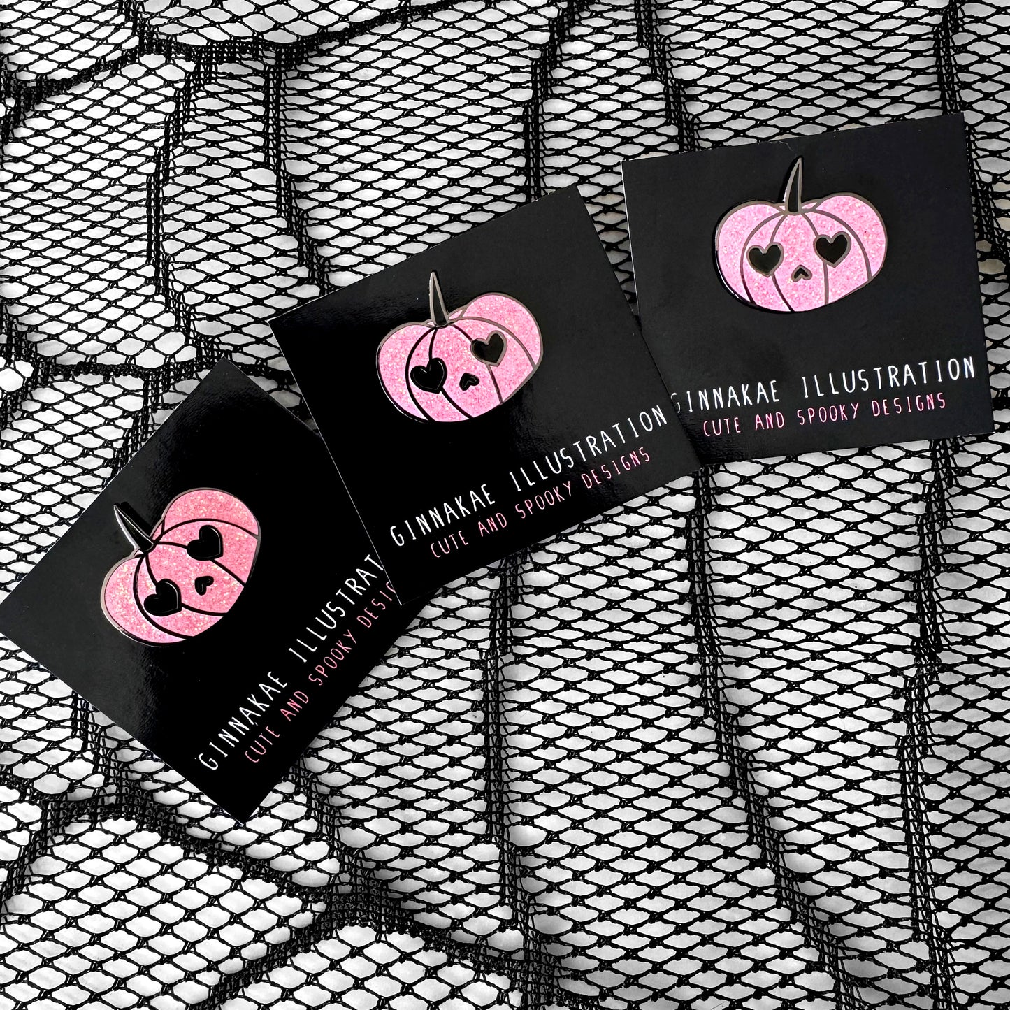 Pink Pumpkin Pin