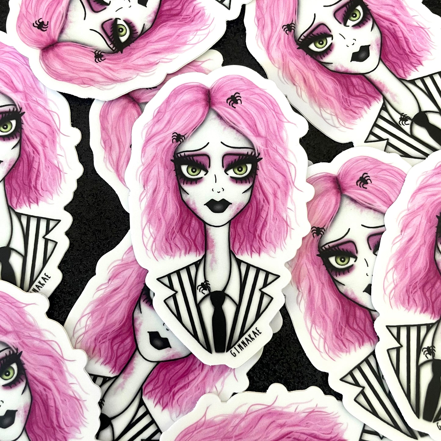 Pink BeetleBabe Print + Sticker