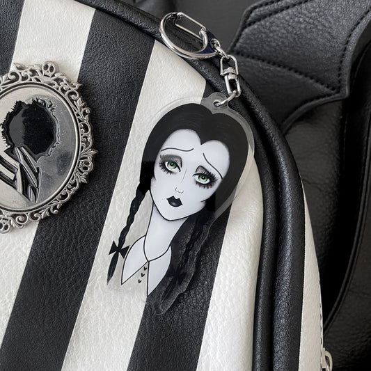 NEW! Spooky Girl Key Chains
