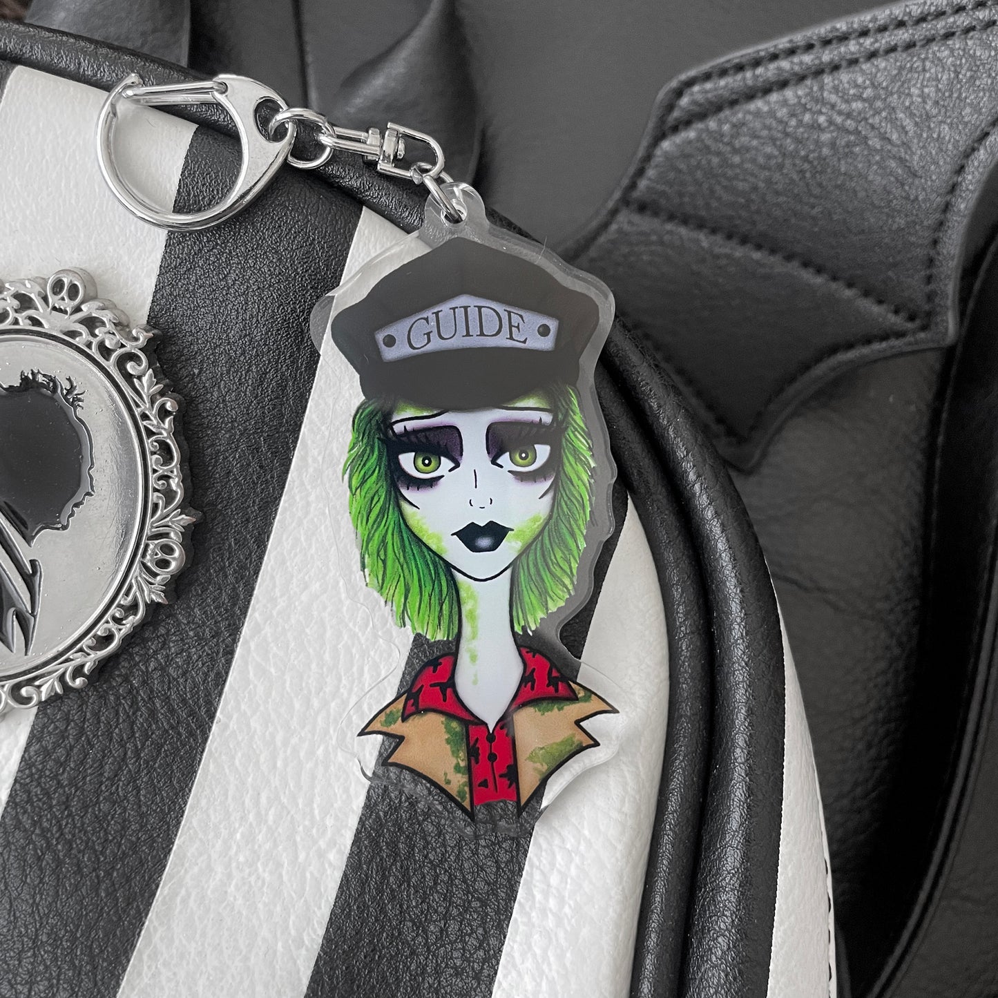 NEW! Spooky Girl Key Chains