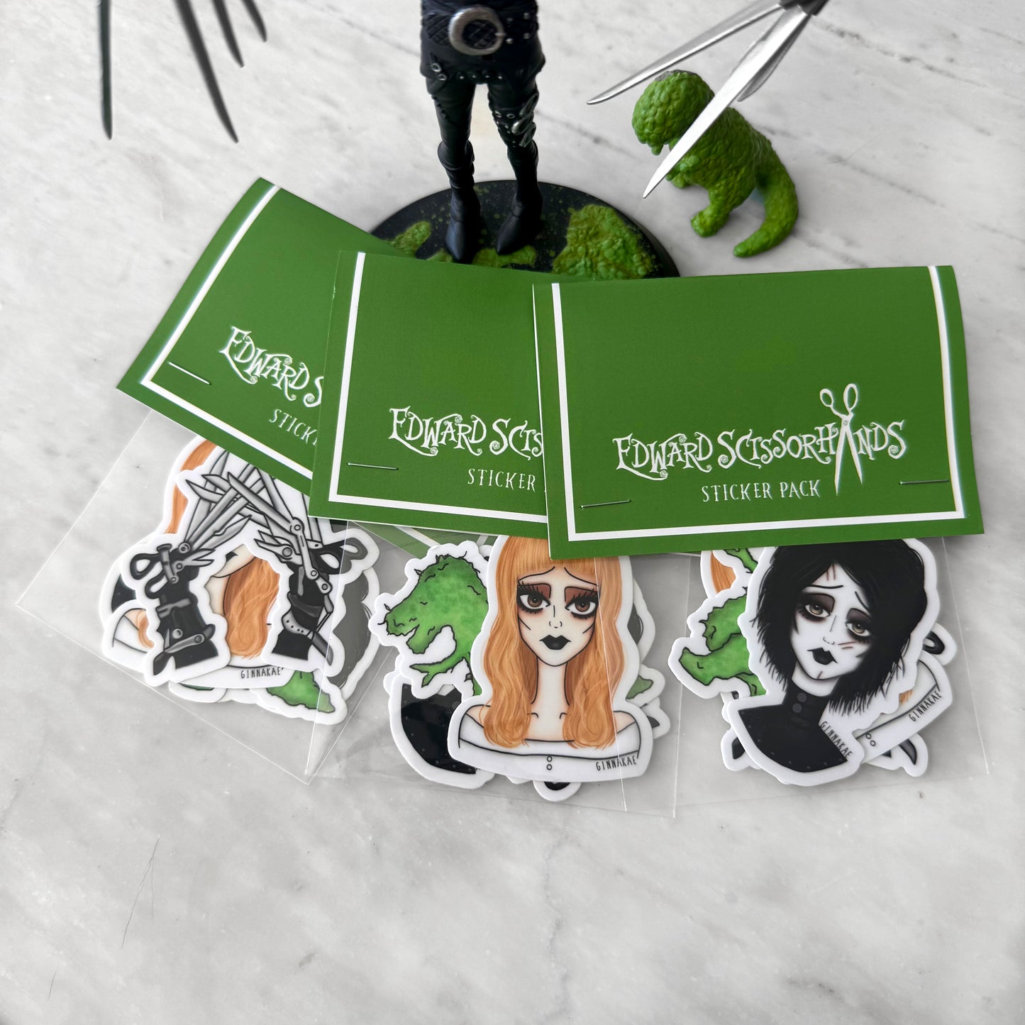 NEW! Scissorhands Sticker Pack