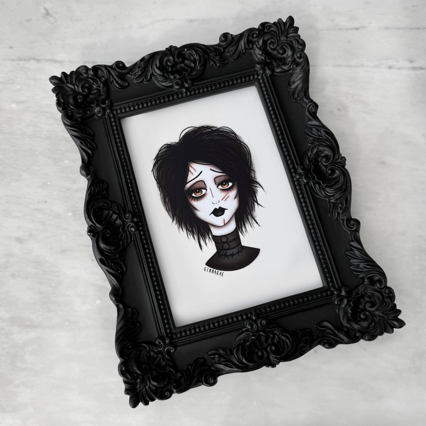 Edie Scissorhands Print