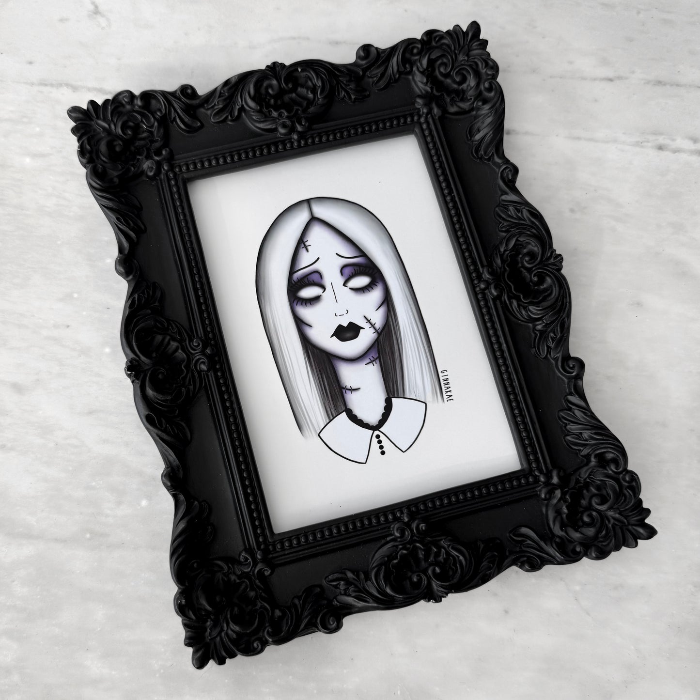 Ghoul Girl Print