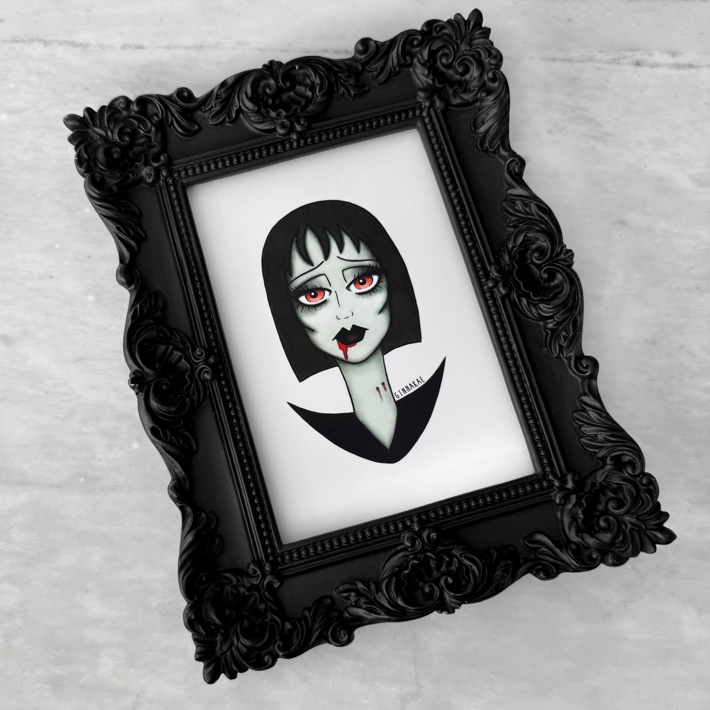 Vamp Babe Print