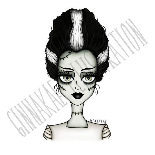 NEW! The Bride Print
