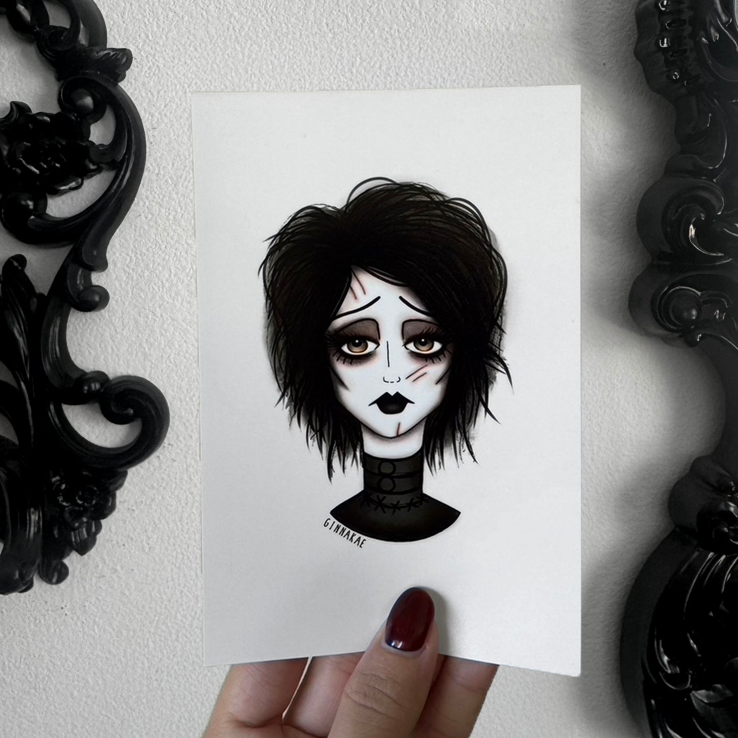 Edie Scissorhands Print