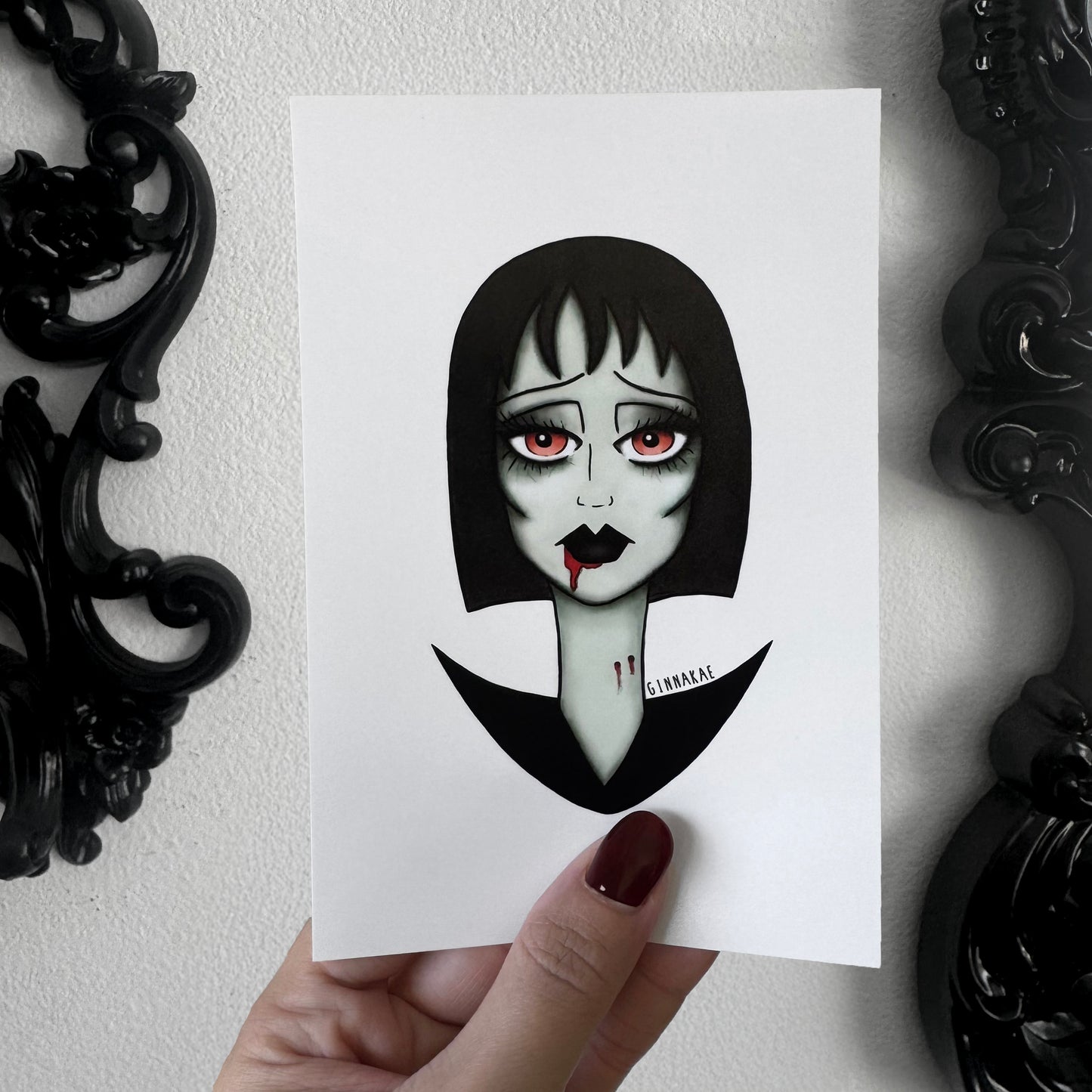 Vamp Babe Print
