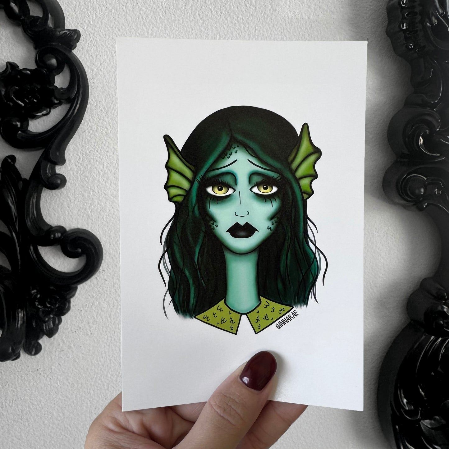 Sea Monstress Print