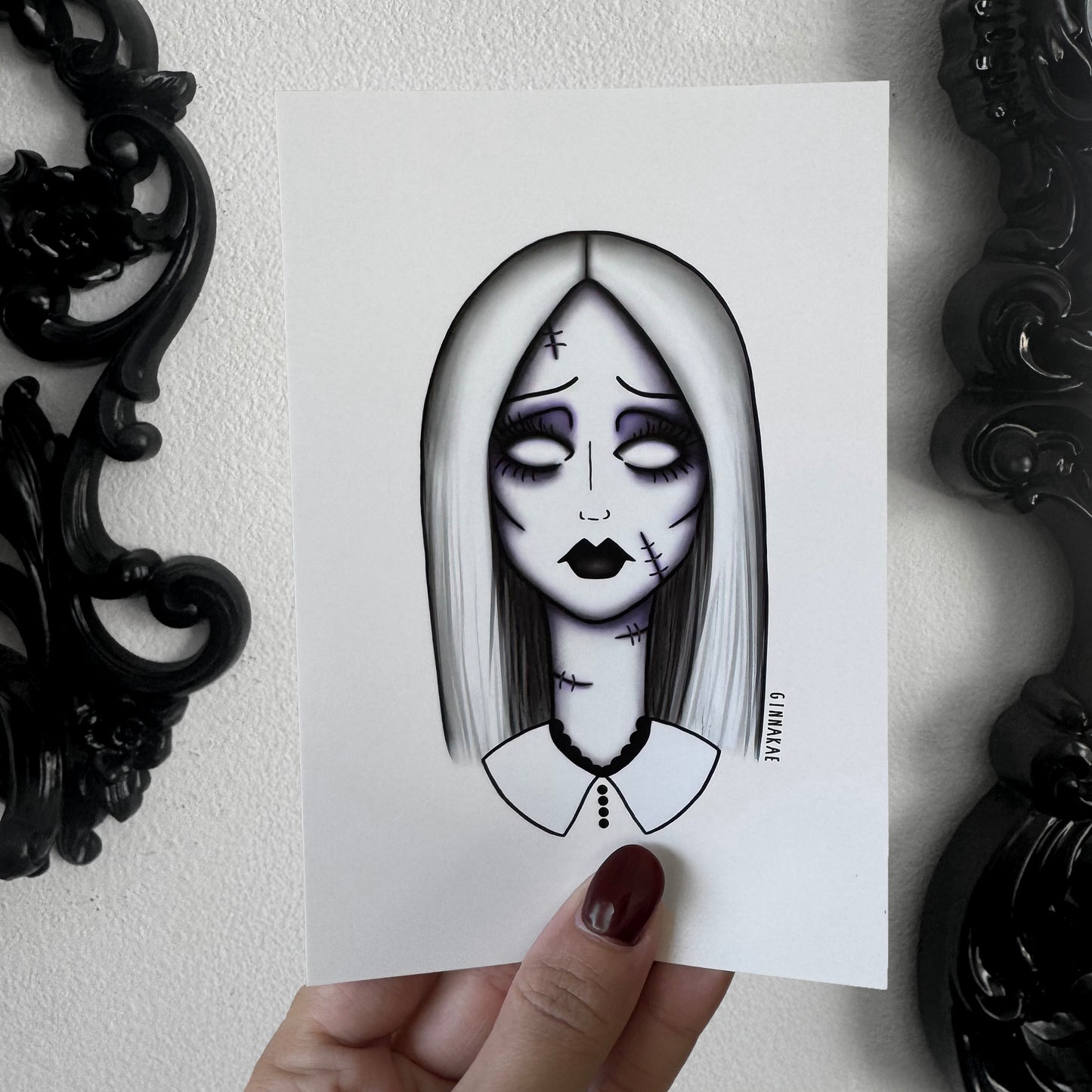 Ghoul Girl Print