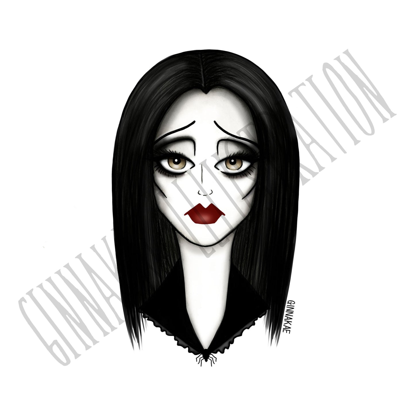 Morticia Print