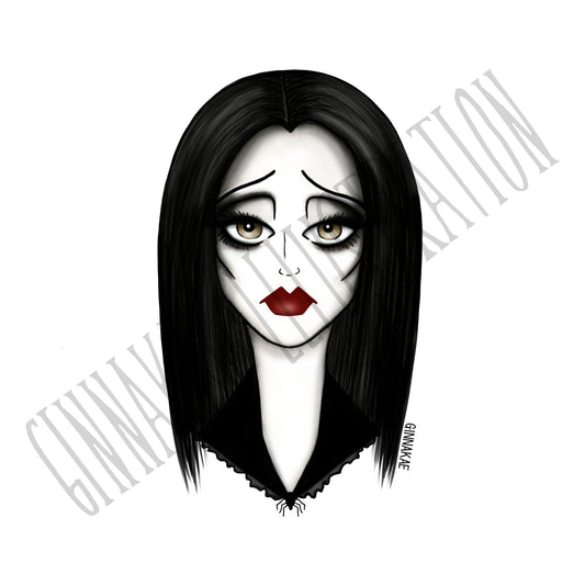 Morticia Print