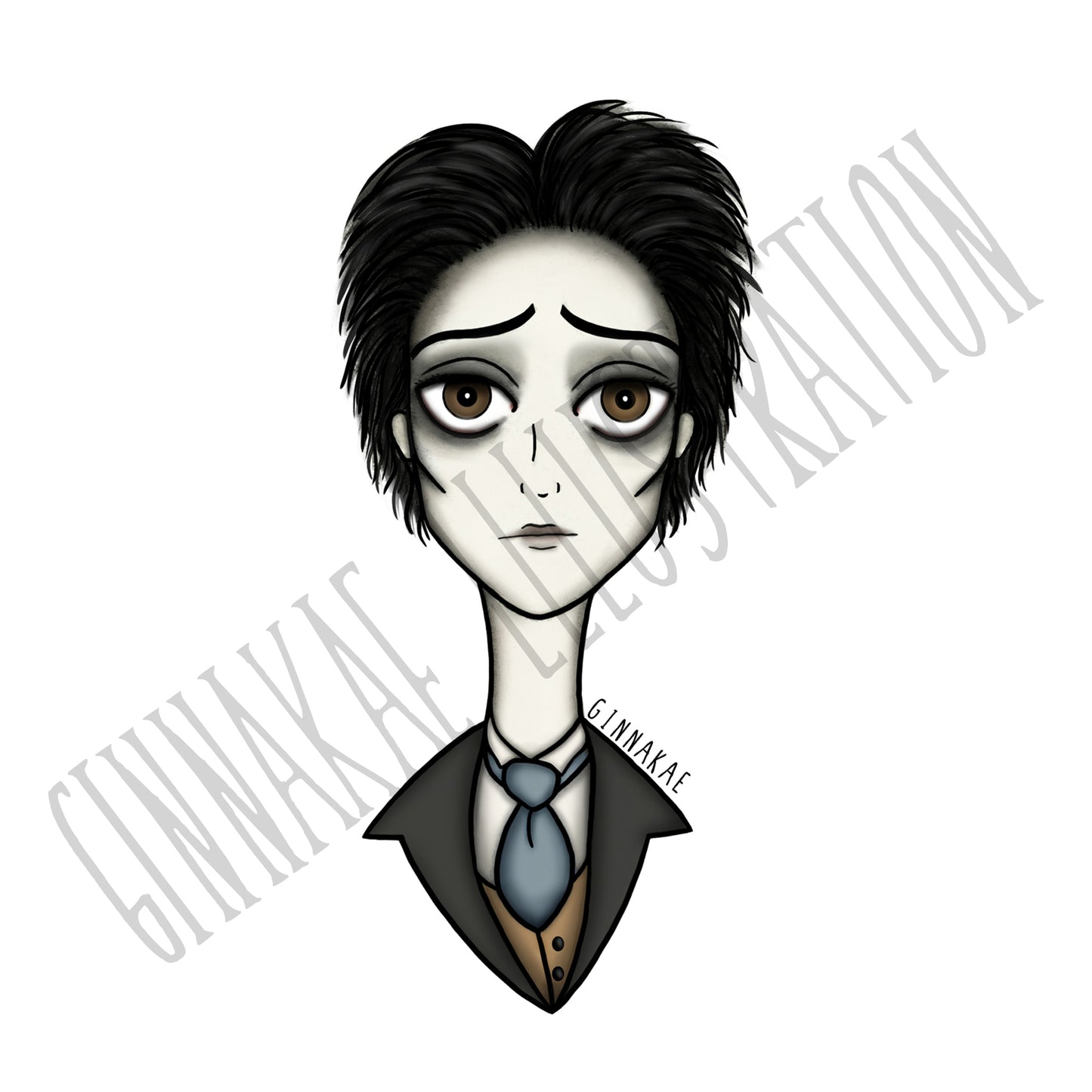 Victor (Corpse Bride) Print