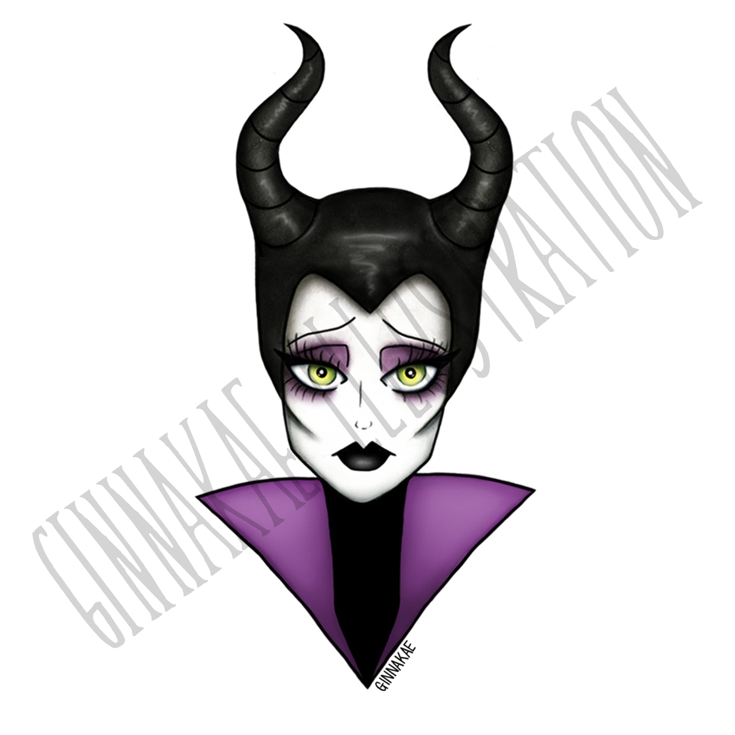 Maleficent Print