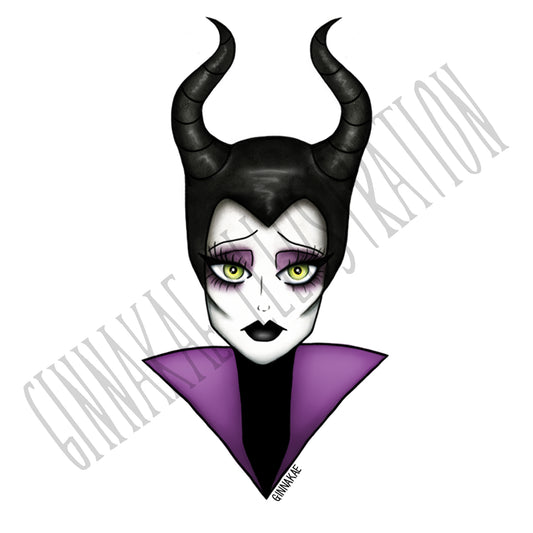 Maleficent Print