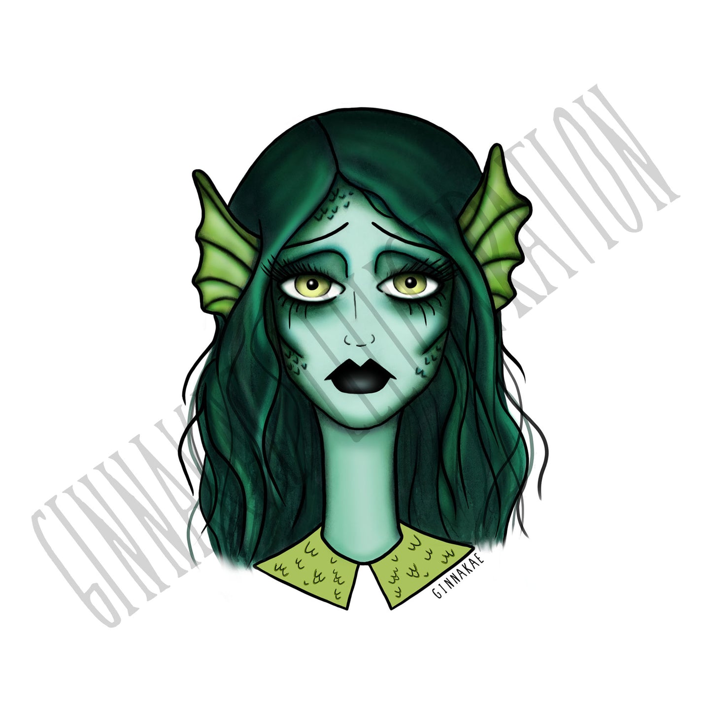 Sea Monstress Print
