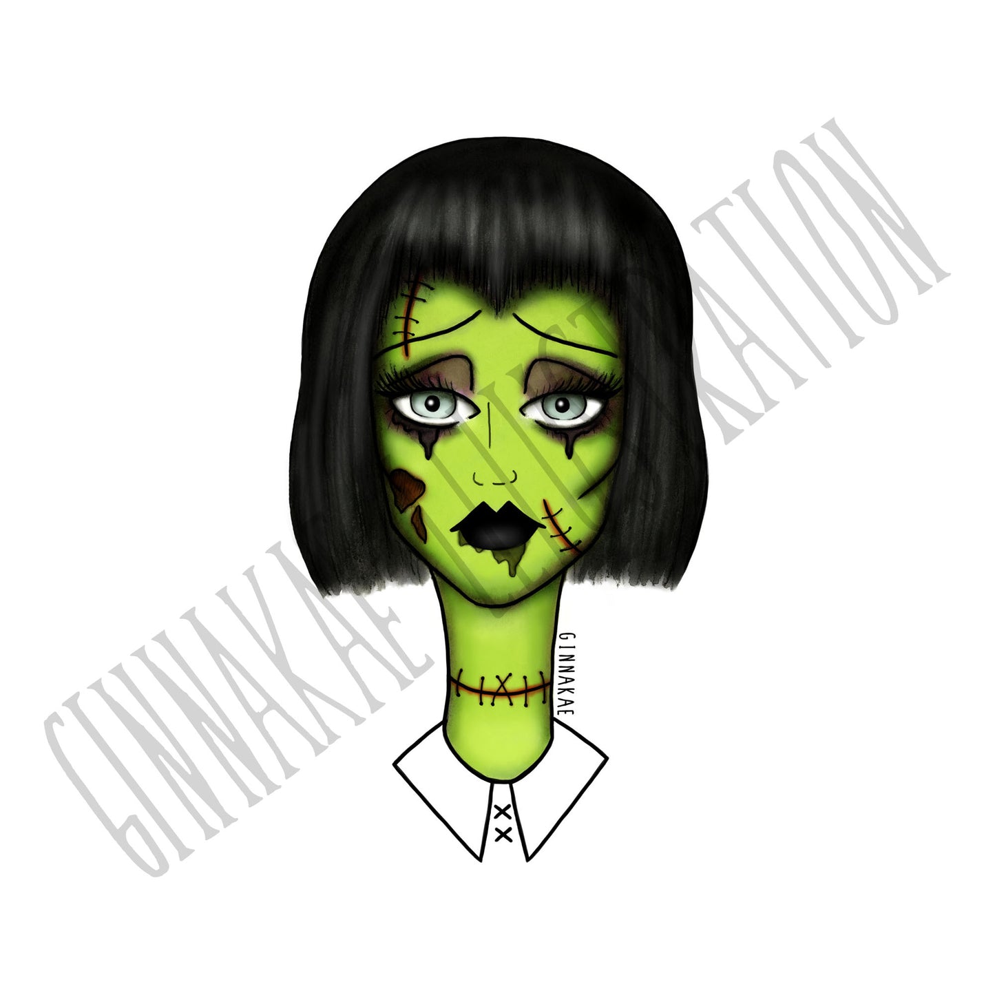 Dead Girl Print