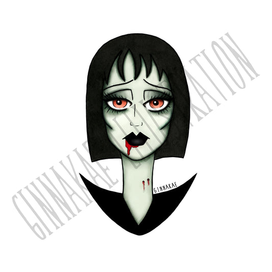 Vamp Babe Print
