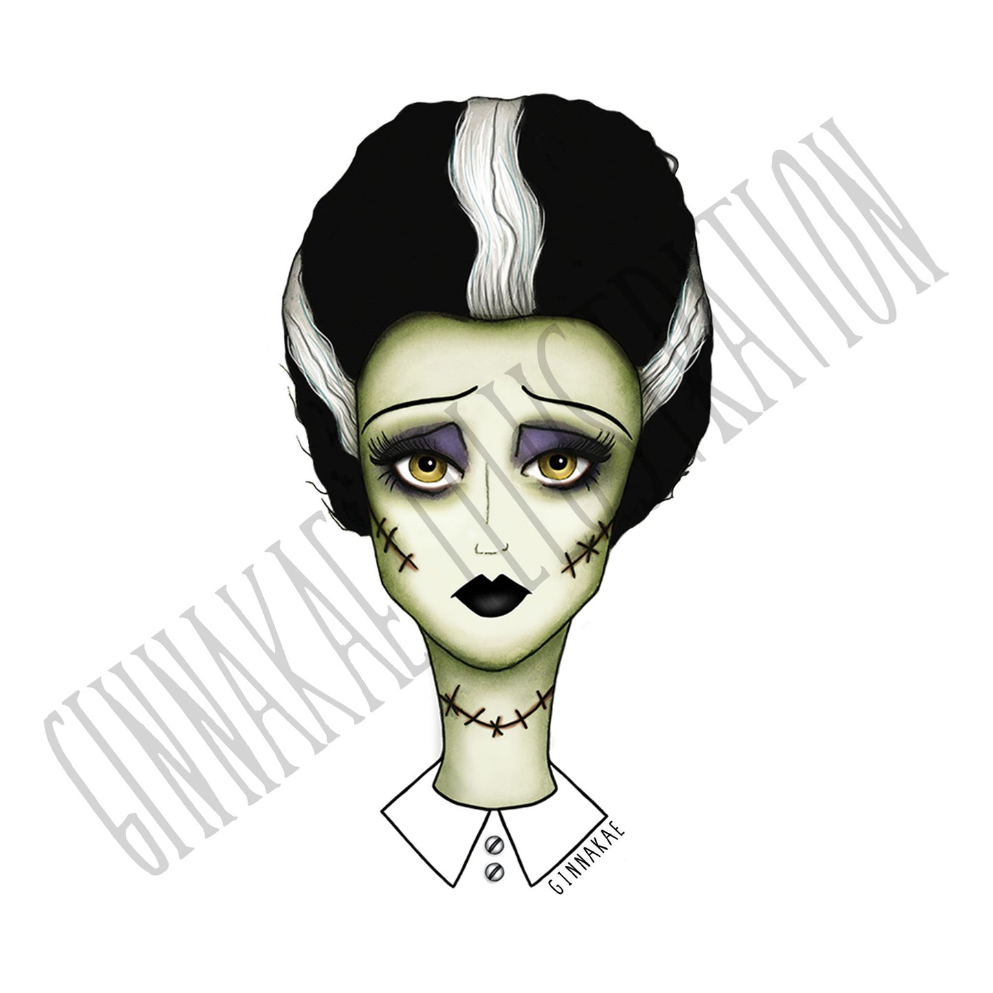 FrankenBabe Print