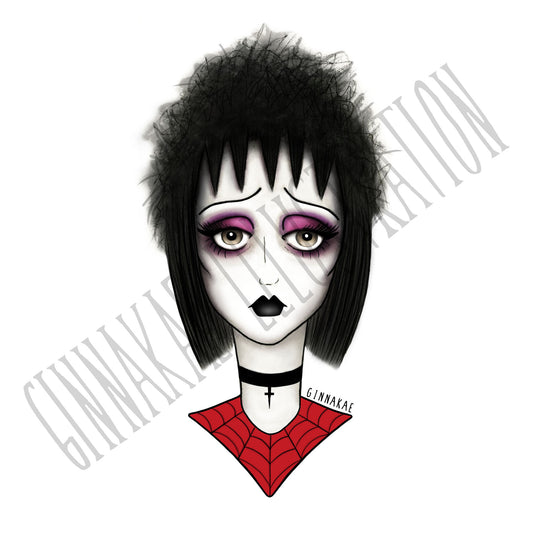 Lydia Deetz Print