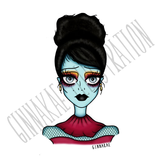 NEW! Magician's Assistant Print