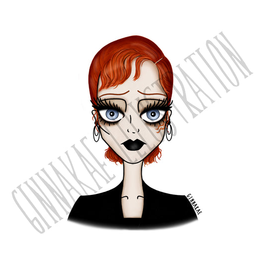 NEW! Delia Deetz Print