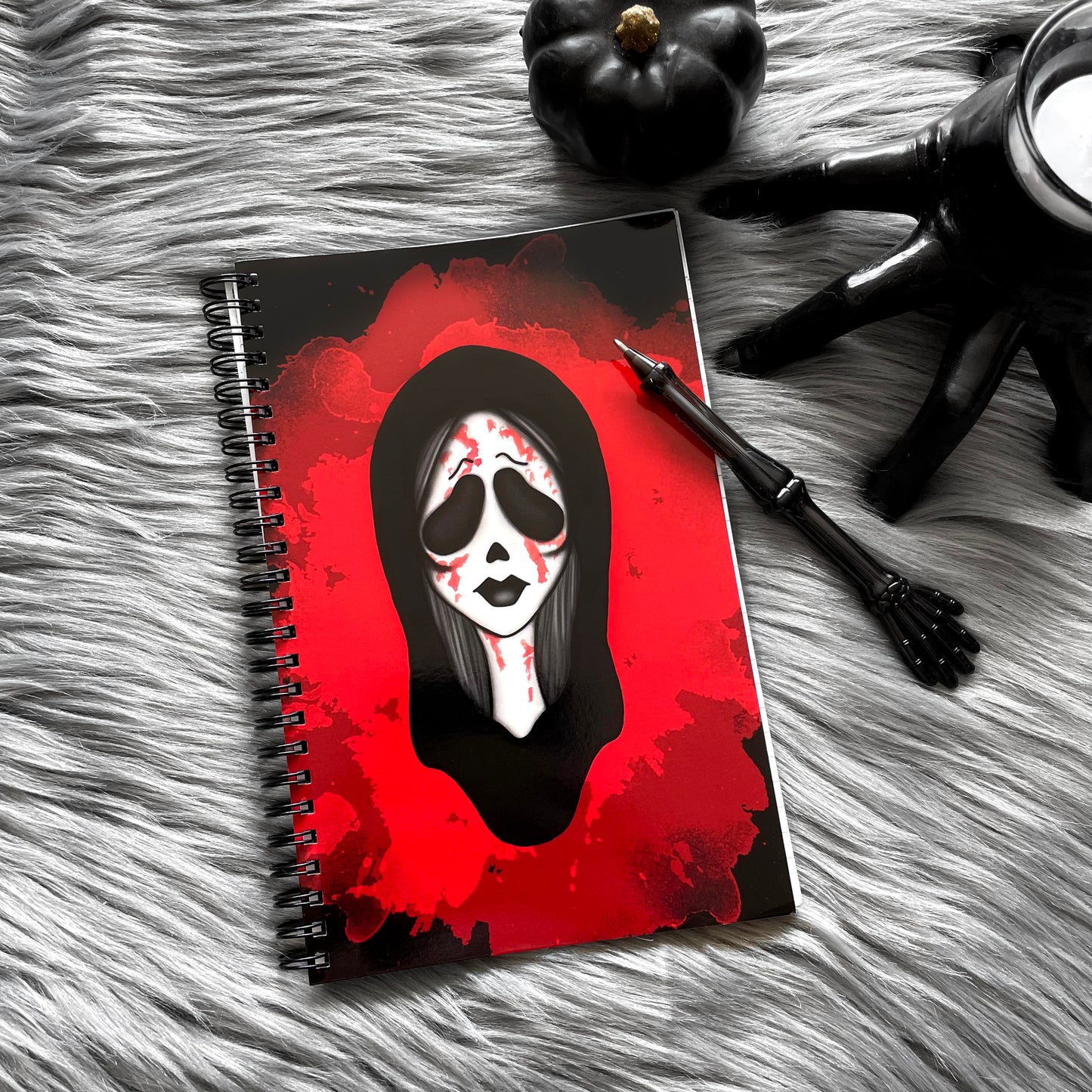 Ghost Face Notebook