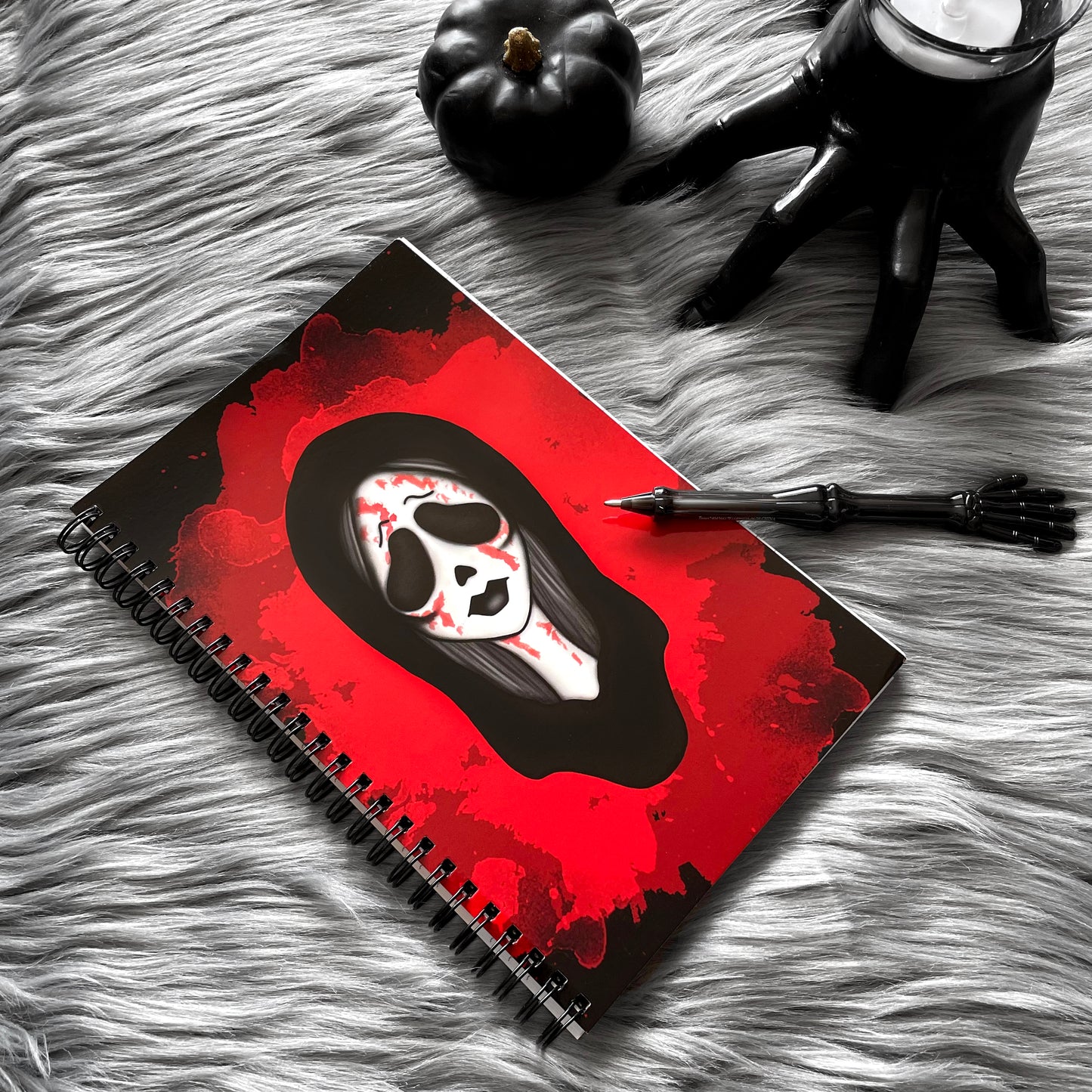 Ghost Face Notebook
