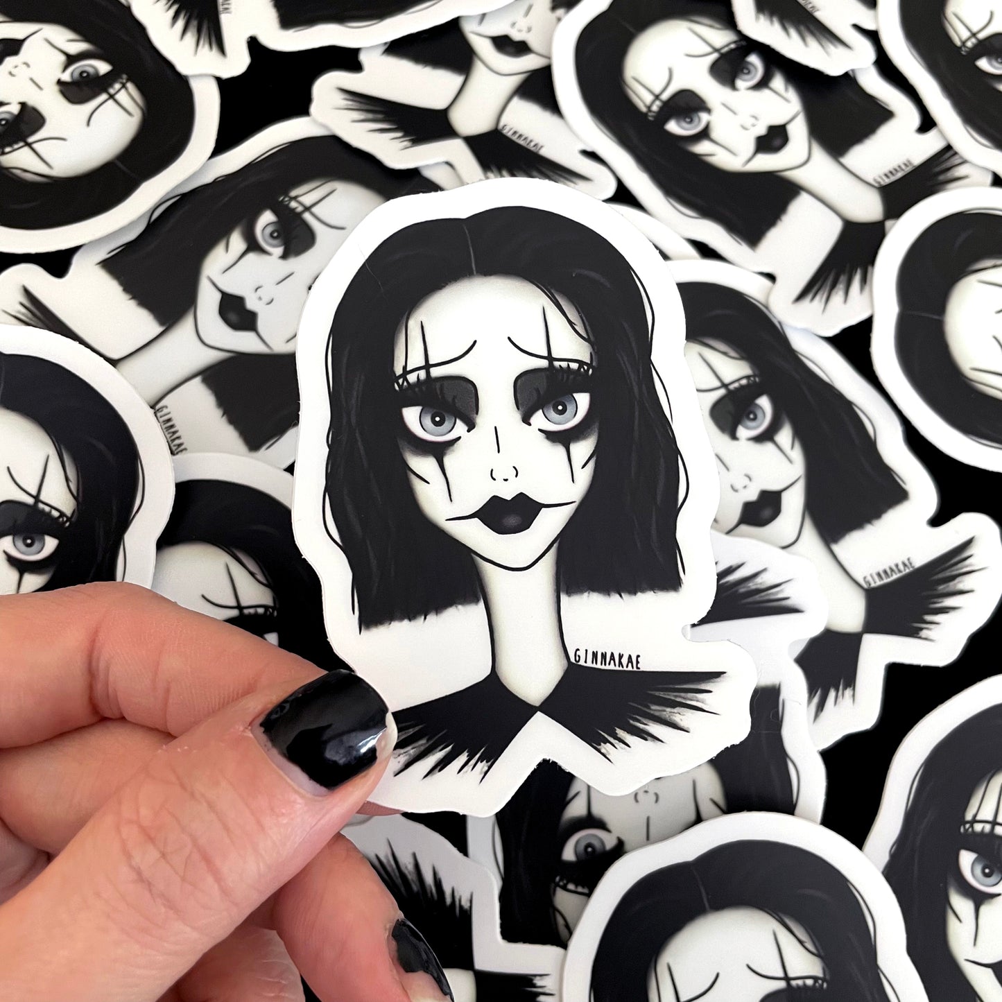 The Crow Print + Sticker