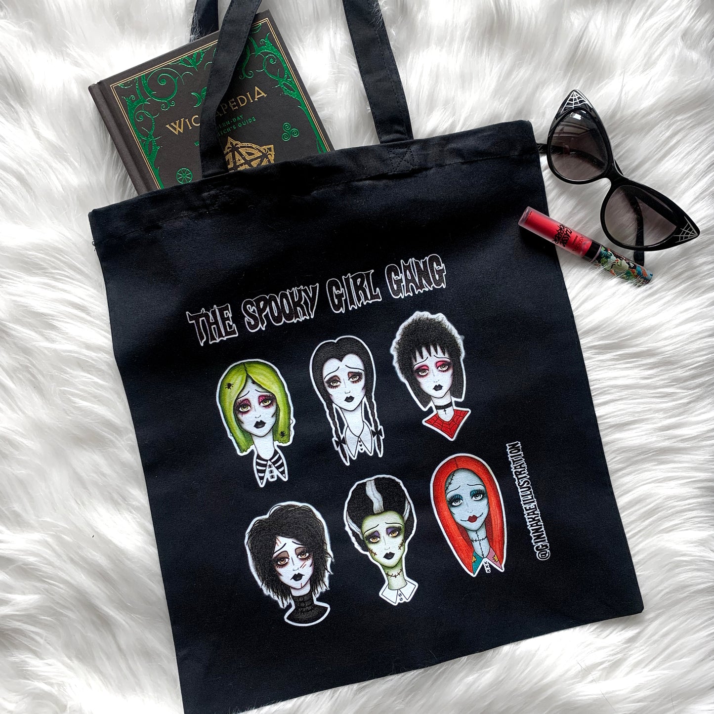 Spooky Girl Gang Tote Bag