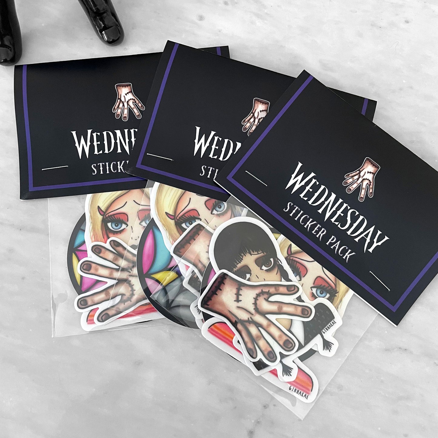 Wednesday Sticker Pack