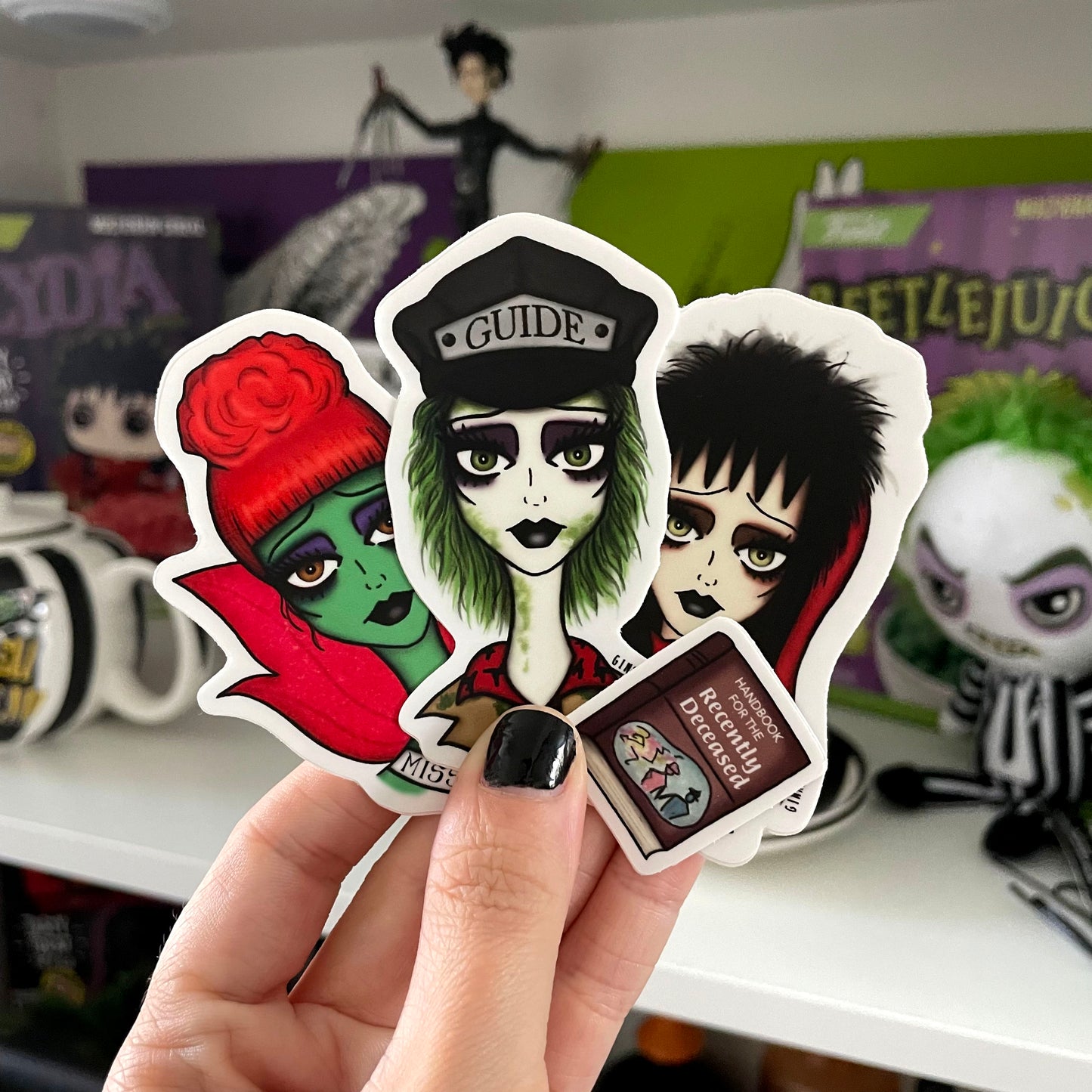 BeetleBabe Characters Sticker Pack