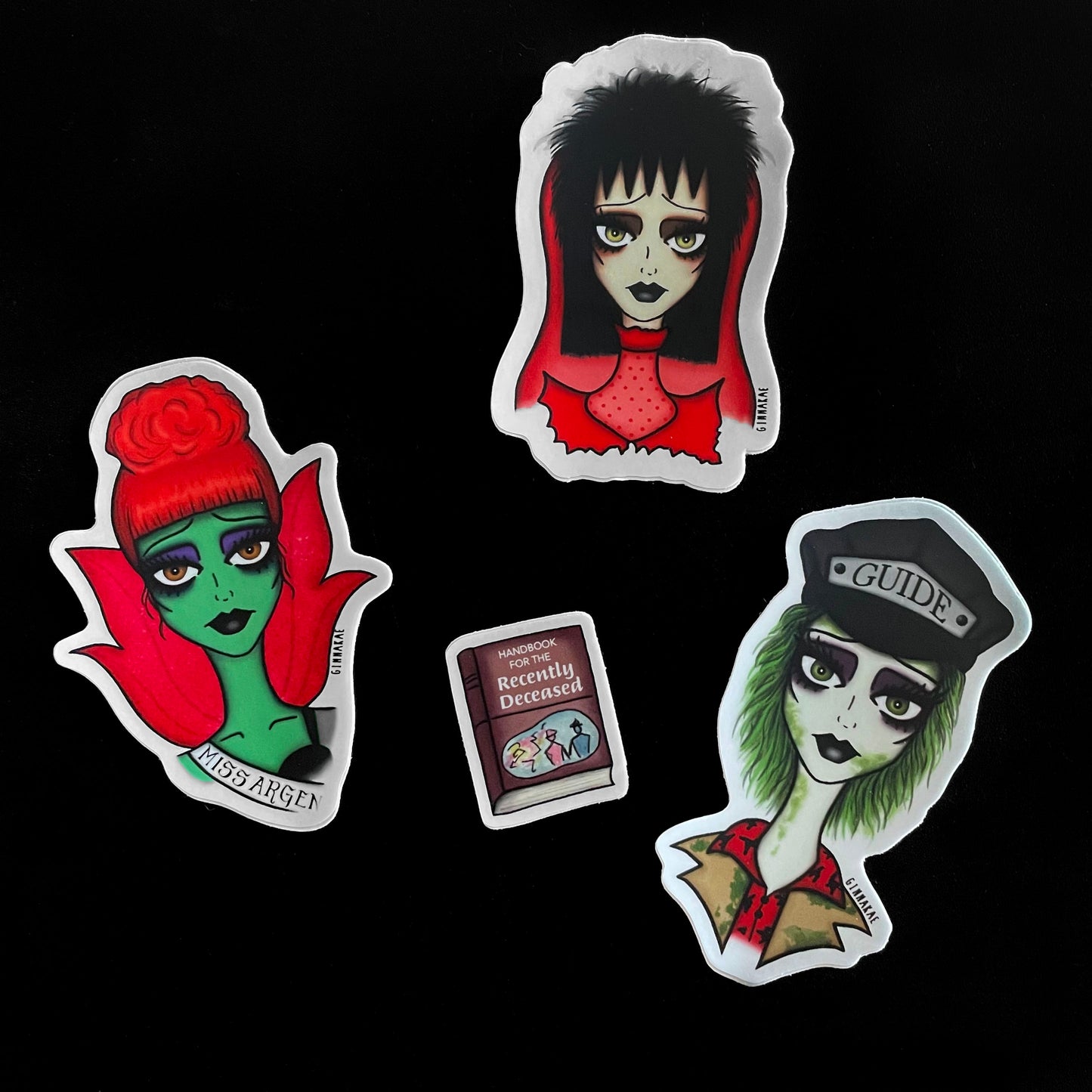 BeetleBabe Characters Sticker Pack