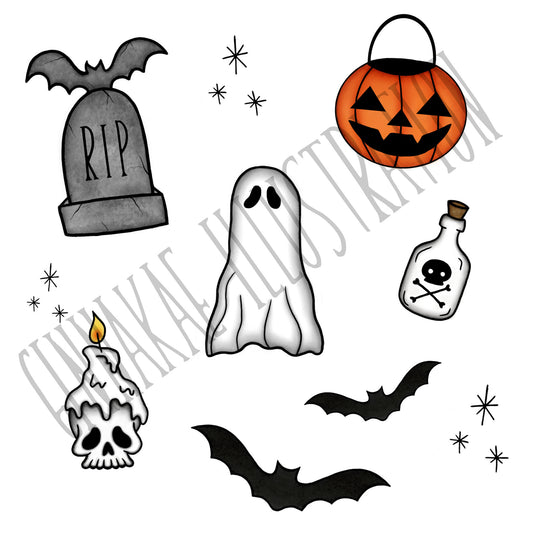 Classic Halloween Sticker Pack