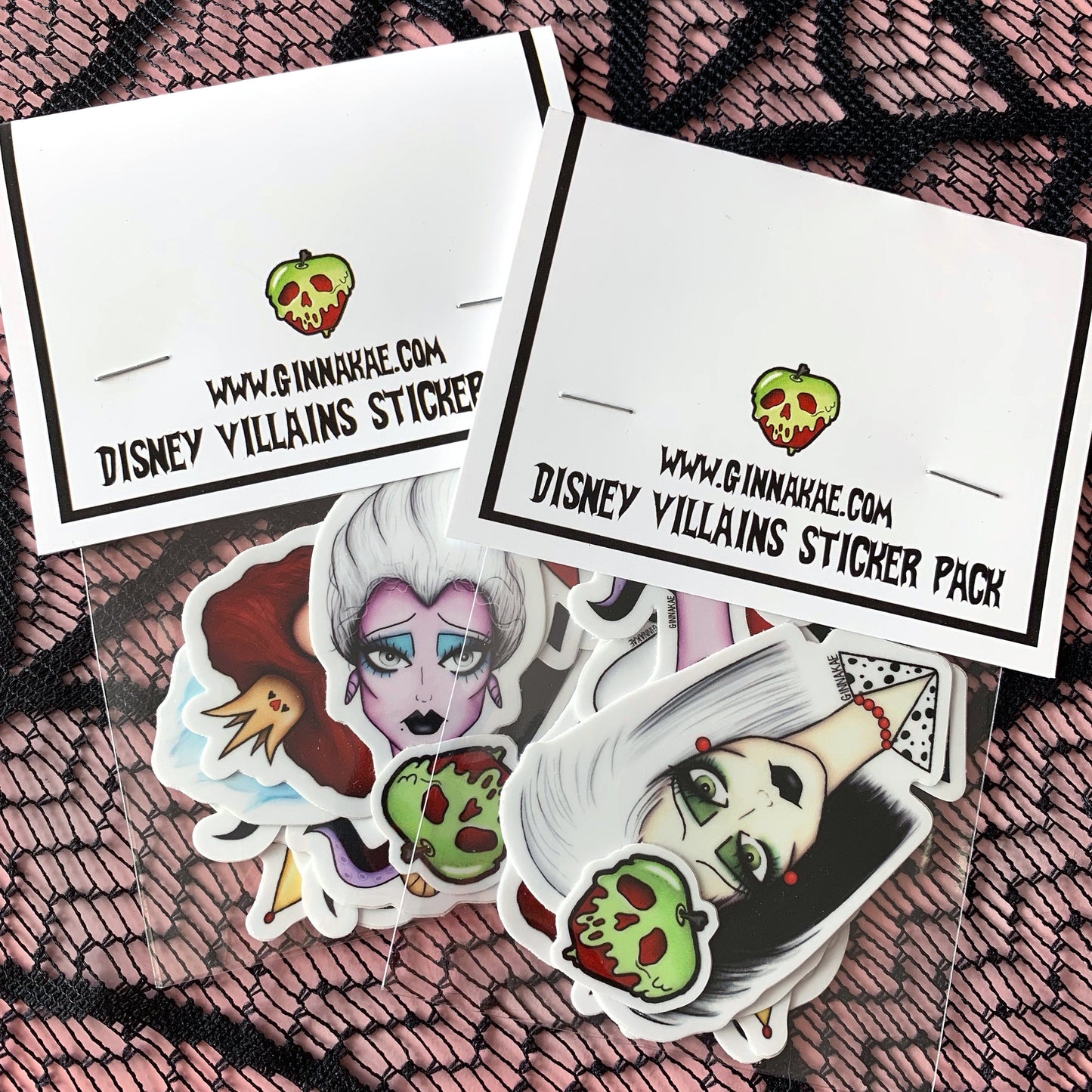 Villains Sticker Pack