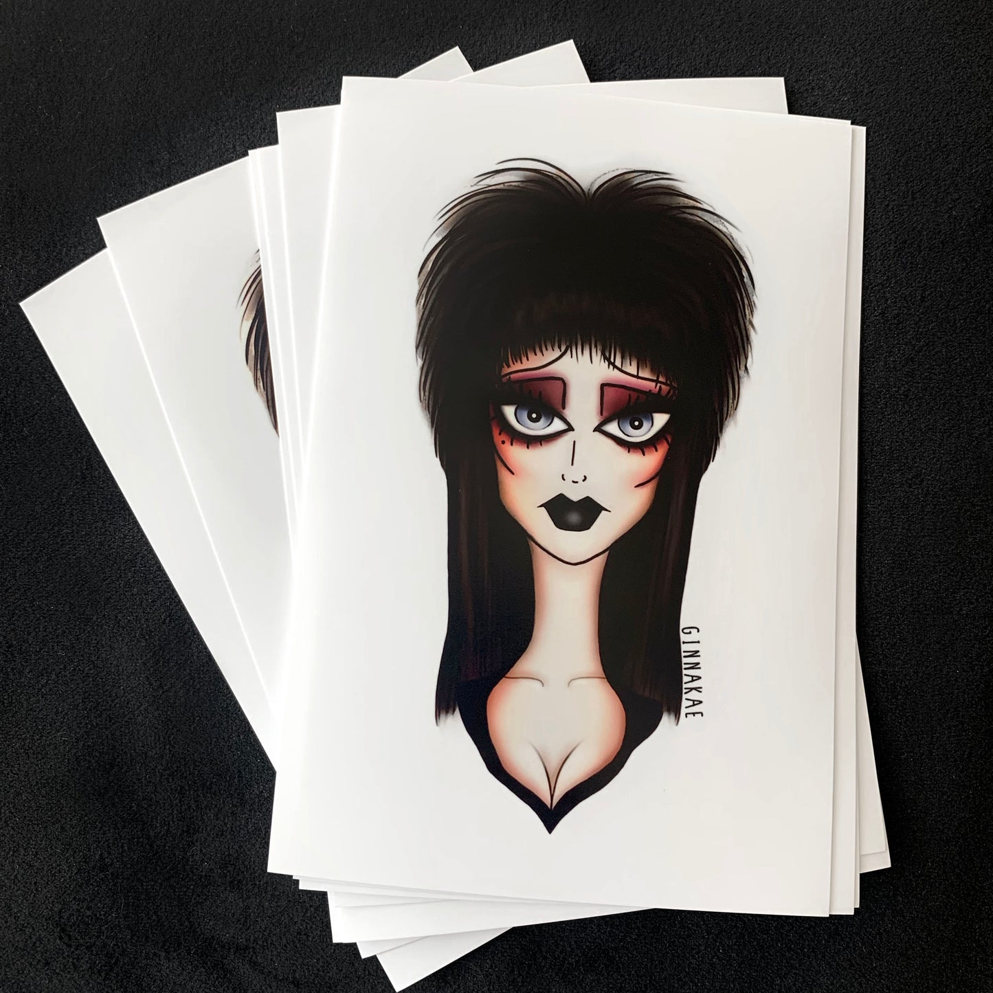 Mistress of the Dark Print + Sticker