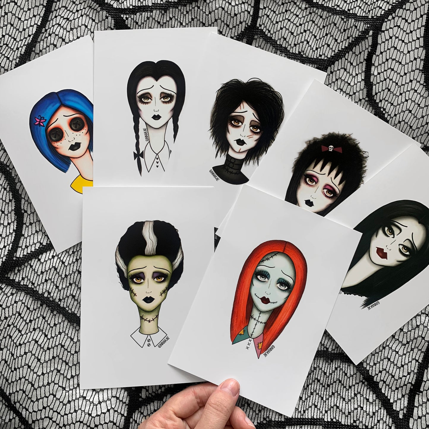 Spooky Girl Gang 4x6 Inch Prints